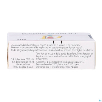 D-cure 25000ui gelules 12