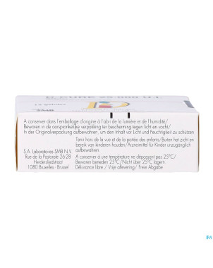 D-cure 25000ui gelules 12