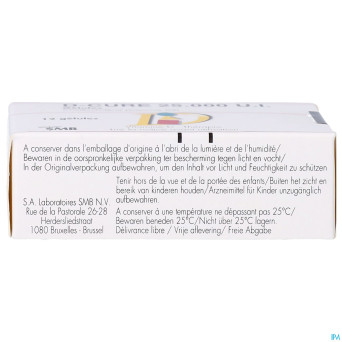 D-cure 25000ui gelules 12