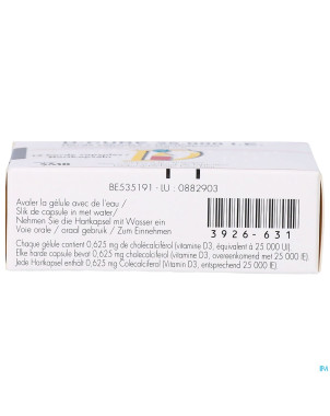 D-cure 25000ui gelules 12