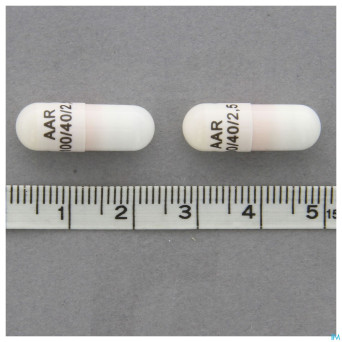 Trinomia 100mg/40mg/ 2,5mg caps dur  98