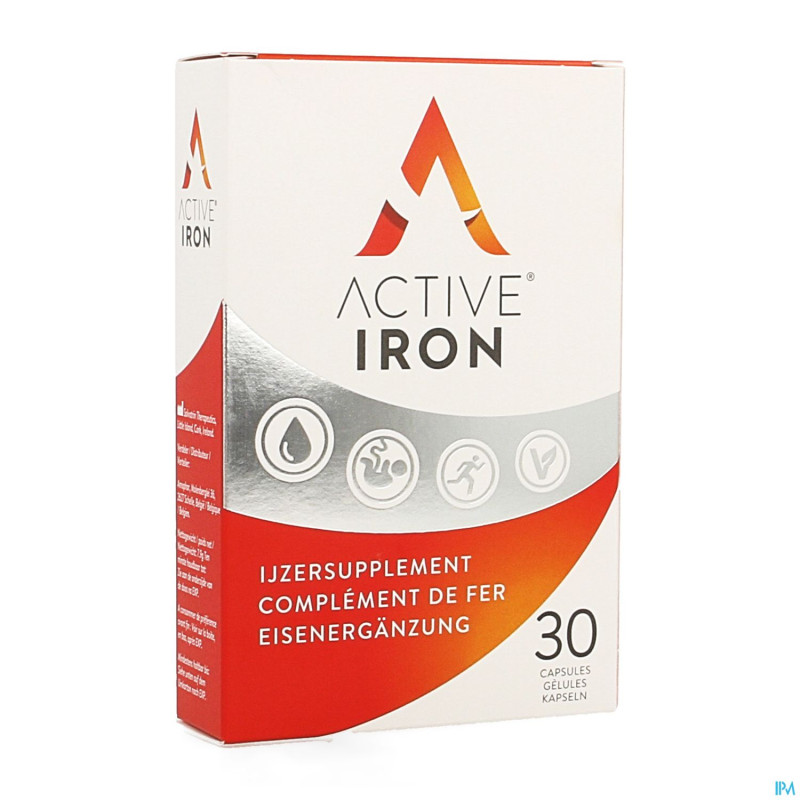 Active iron kind & strong   caps 30