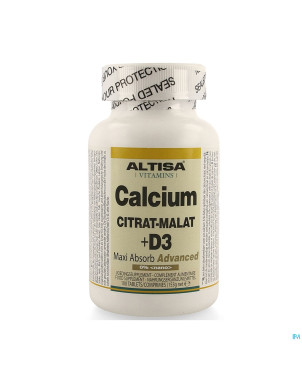 Altisa calcium citrate-malate + d3    comp 100