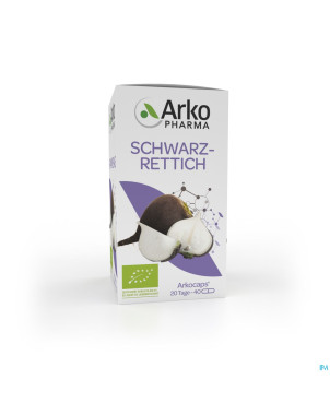 Arkogelules radis noir bio    caps  40