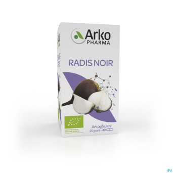 Arkogelules radis noir bio    caps  40