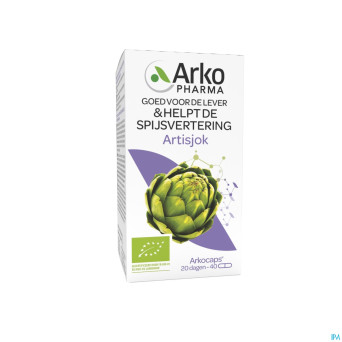 Arkogelules artichaut bio    caps  40