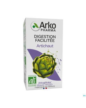 Arkogelules artichaut bio    caps  40