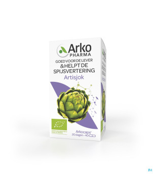 Arkogelules artichaut bio    caps  40