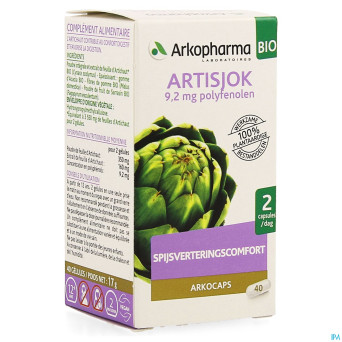 Arkogelules artichaut bio    caps  40