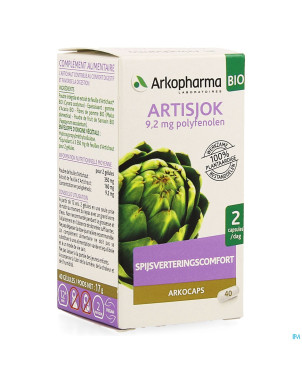 Arkogelules artichaut bio    caps  40