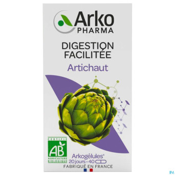 Arkogelules artichaut bio    caps  40