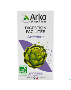 Arkogelules artichaut bio    caps  40