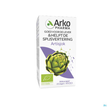 Arkogelules artichaut bio    caps  40