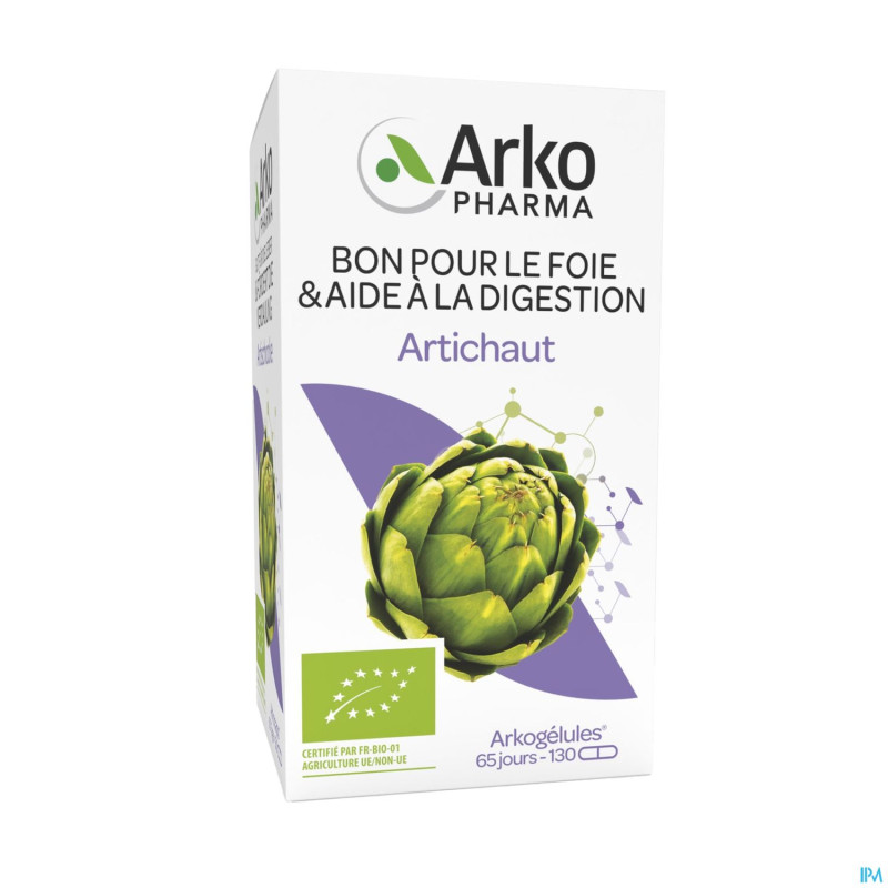 Arkogelules artichaut bio    caps 130