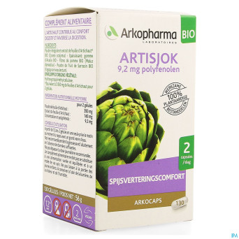 Arkogelules artichaut bio    caps 130