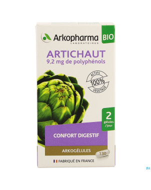 Arkogelules artichaut bio    caps 130