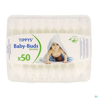Tippys baby buds tiges coton    50