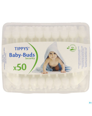 Tippys baby buds tiges coton    50
