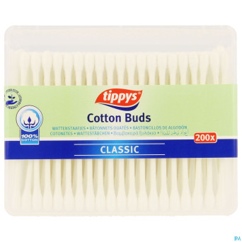 Tippys coton tiges papier    200