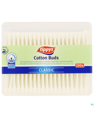 Tippys coton tiges papier    200