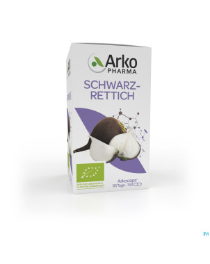 Arkogelules radis noir bio    caps 130