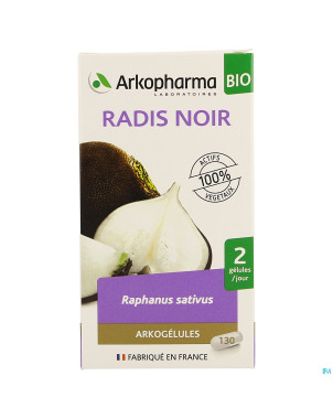 Arkogelules radis noir bio    caps 130
