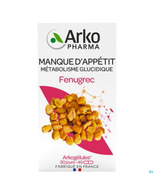 Arkogelules fenugrec bio    caps 40
