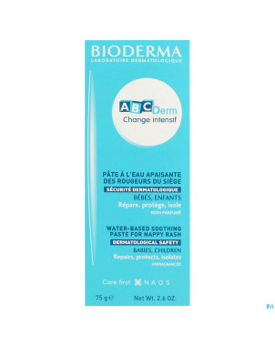 Bioderma abcderm change intensif    tube 75g
