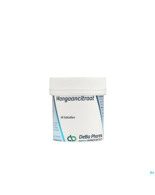 Citrate manganese comp  60 deba