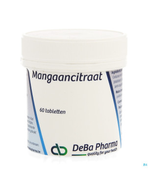 Citrate manganese comp  60 deba