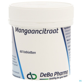 Citrate manganese comp  60 deba