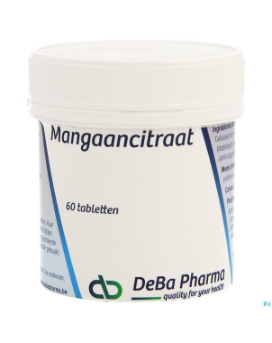 Citrate manganese comp  60 deba