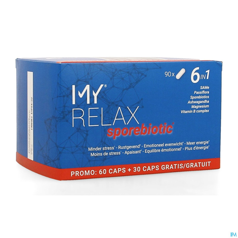 My relax sporebiotic    caps 90
