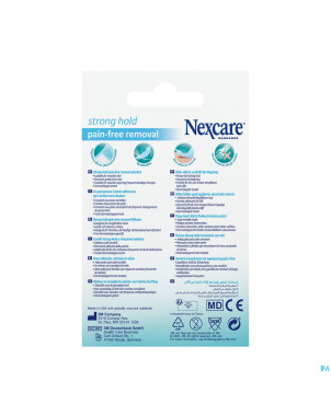 Nexcare 3m strong hold assortis 20