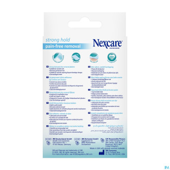 Nexcare 3m strong hold pads  4