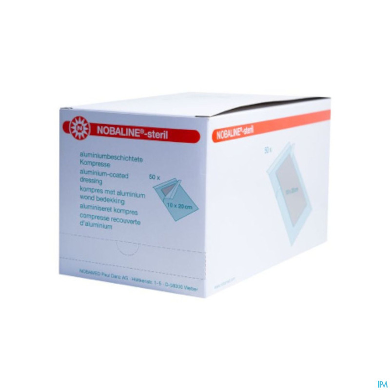 Nobaline steriel 10 x 20cm 50