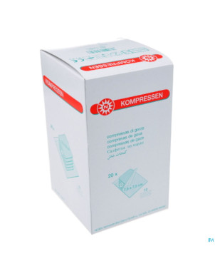 Noba compresses ster. 5 12plies 7,5 x 7,5cm 20