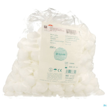 Noba tampons de gaze diam. 30mm