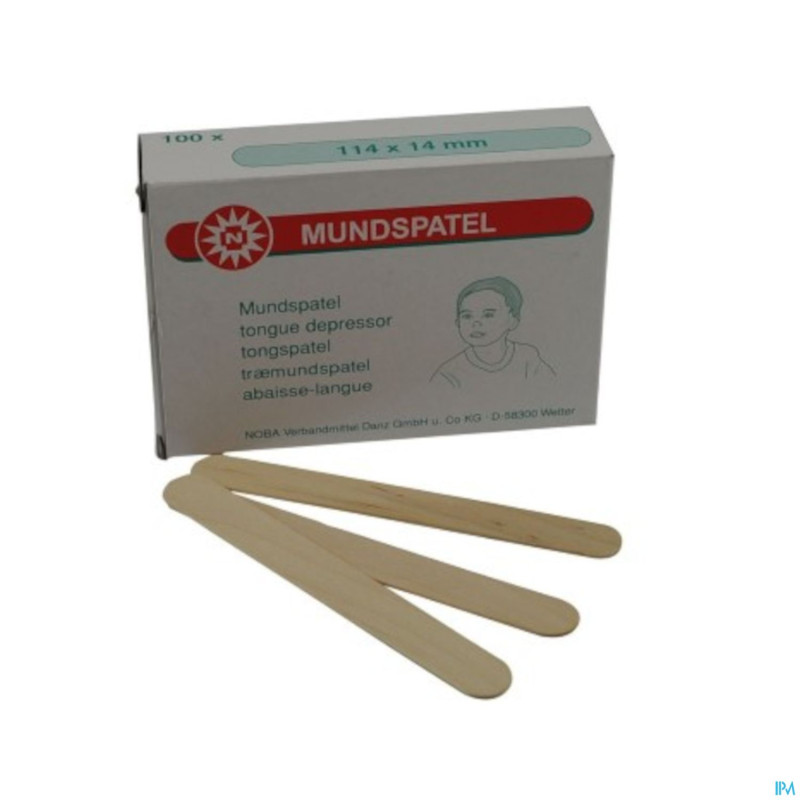 Noba abaisse-langue pediatrique n/ster  100