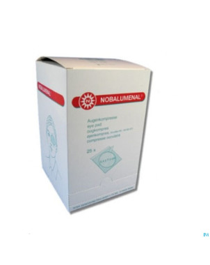Nobalumenal compresse occulaire ster.  5,4 x 7cm
