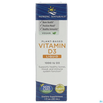 Nordic vitamin d3 vegan 30ml