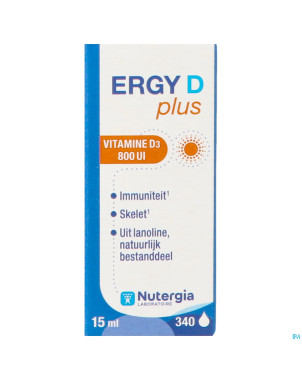 Ergy d plus    fl  15ml