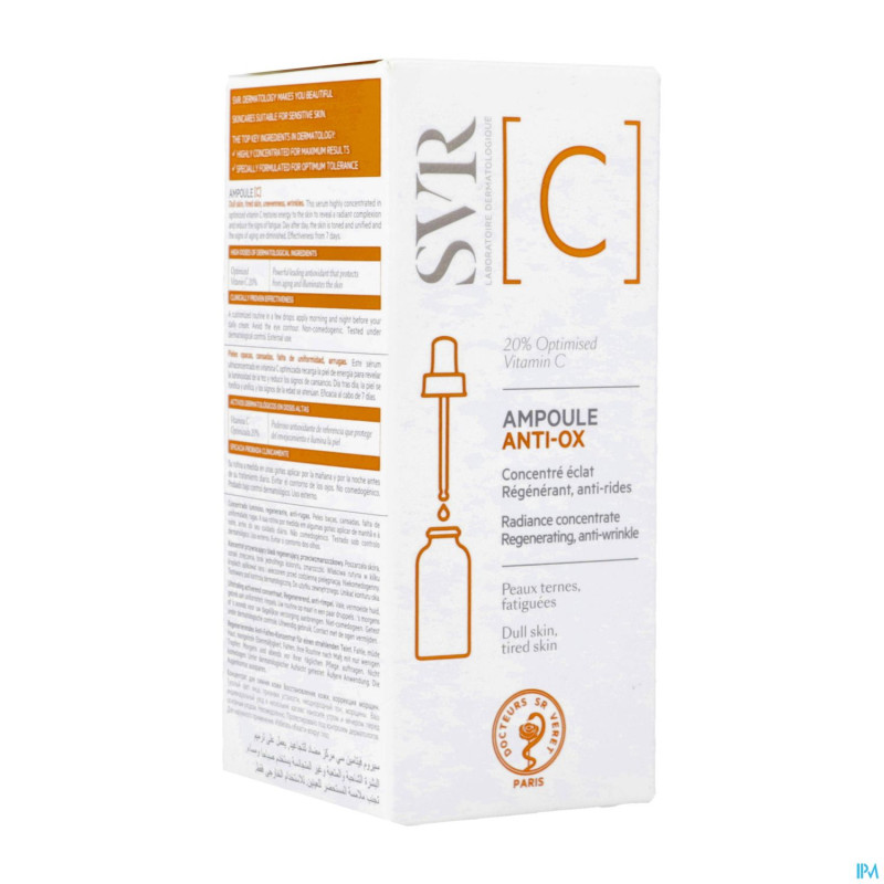 Svr c ampoule a/ox 30ml