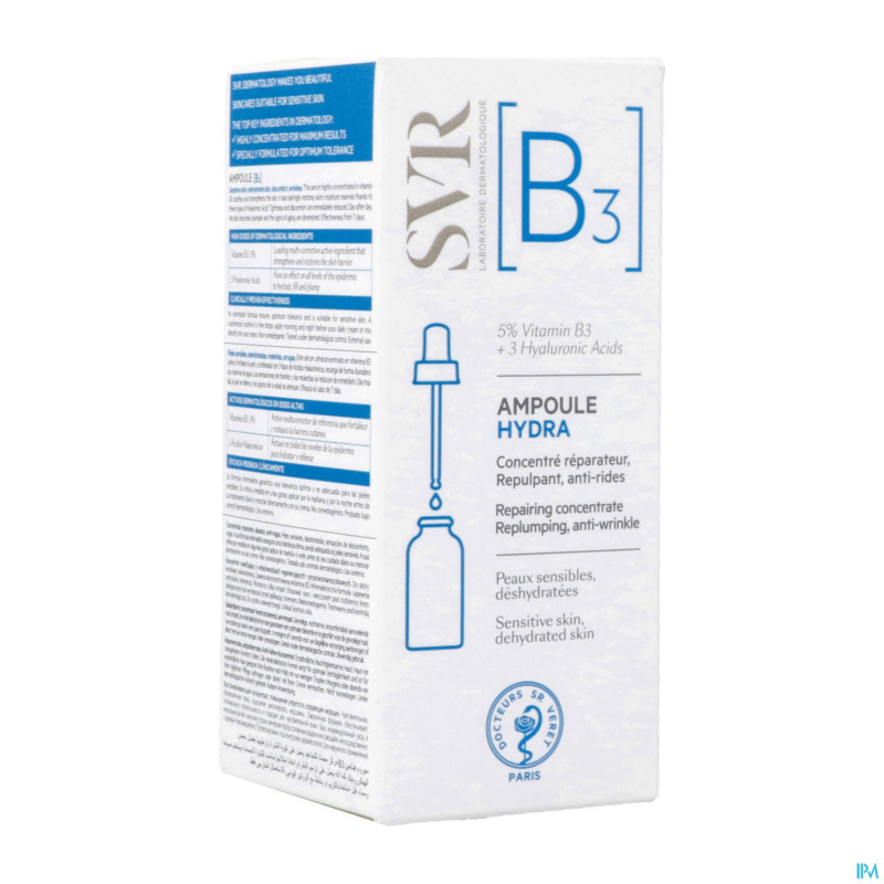 Svr b ampoule hydra fl  30ml
