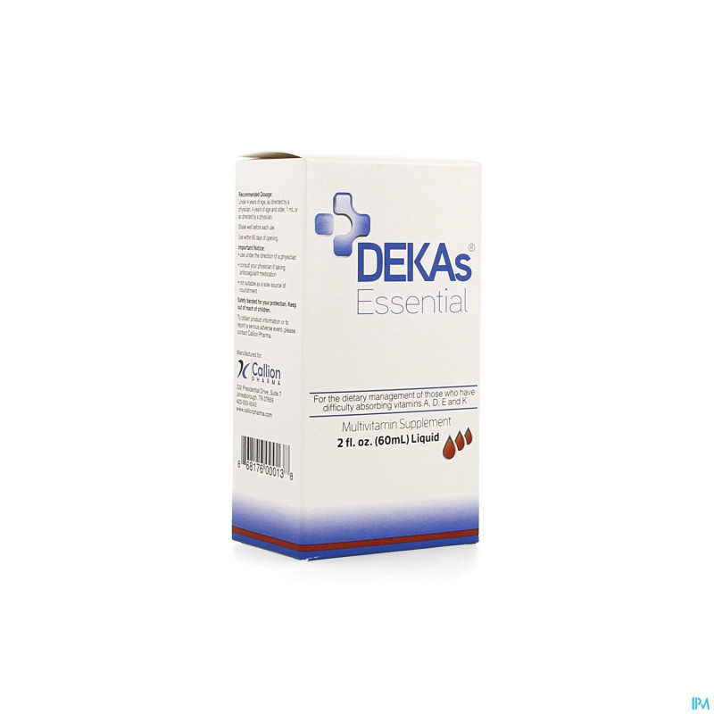Dekas essential liquide  60ml