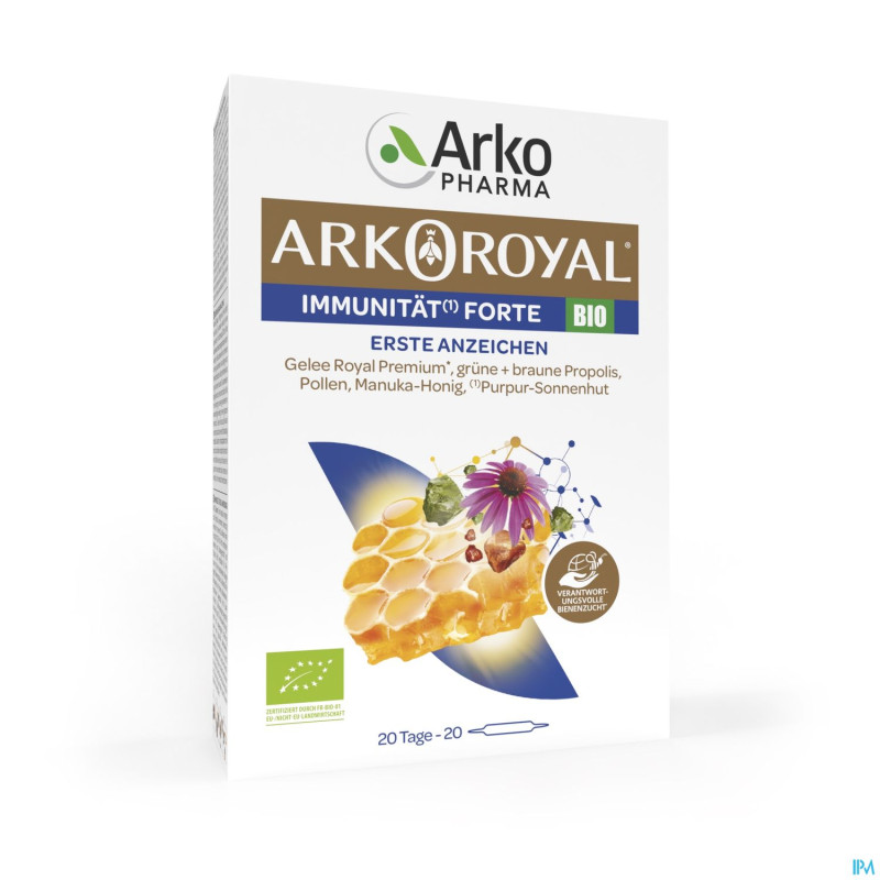 Arkoroyal immunite fort bio    amp 20x10ml