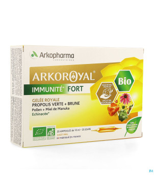 Arkoroyal immunite fort bio    amp 20x10ml