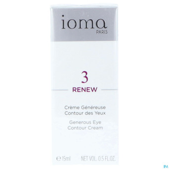 Ioma creme genereuse contour yeux 15ml
