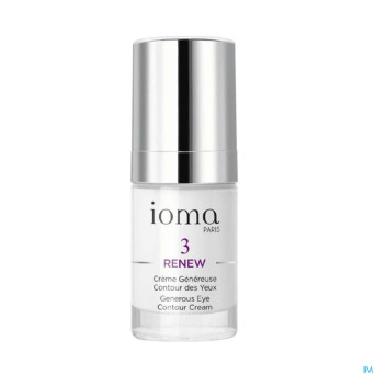 Ioma creme genereuse contour yeux 15ml