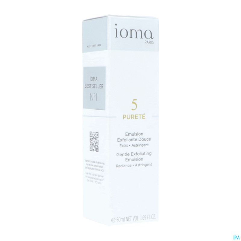 Ioma emulsion exfoliante douce 50ml